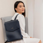 Шкіряний міський рюкзак темно-синій BN-BAG-40-navy-blue - Фотографія № 102