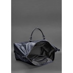 Шкіряна дорожня сумка темно-синя Blanknote BN-BAG-41-mystic - Фотографія № 106
