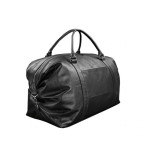 Шкіряна дорожня сумка чорна Blanknote BN-BAG-41-noir - Фотографія № 107