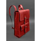 Шкіряний рюкзак Brit кораловий Crazy Horse Blanknote BN-BAG-47-coral - Фотографія № 101