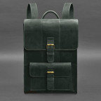 Шкіряний рюкзак Brit зелений Crazy Horse Blanknote BN-BAG-47-iz - Фотографія № 103