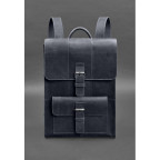 Шкіряний рюкзак Brit темно-синій Crazy Horse Blanknote BN-BAG-47-nn - Фотографія № 100