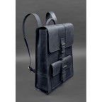 Шкіряний рюкзак Brit темно-синій Crazy Horse Blanknote BN-BAG-47-nn - Фотографія № 101