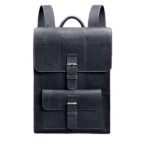Шкіряний рюкзак Brit темно-синій Crazy Horse Blanknote BN-BAG-47-nn - Фотографія № 104