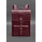 Шкіряний рюкзак Brit бордовий Crazy Horse Blanknote BN-BAG-47-vin-kr - Фотографія № 100