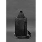 Шкіряний чоловічий рюкзак (сумка-слінг) на одне плече Blackwood чорний BN-BAG-49-bw - Фотографія № 105