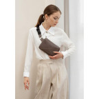 Шкіряна сумка Dropbag Mini темно-бежева Blancnote BN-BAG-6-beige - Фотографія № 100