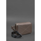 Шкіряна сумка Dropbag Mini темно-бежева Blancnote BN-BAG-6-beige - Фотографія № 101