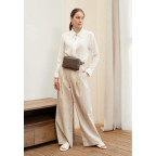 Шкіряна сумка Dropbag Mini темно-бежева Blancnote BN-BAG-6-beige - Фотографія № 105