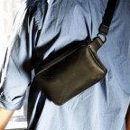 Шкіряна сумка Dropbag Mini чорна Crazy Horse BN-BAG-6-g-kr - Фотографія № 102