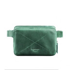 Стильная кожаная сумка на пояс зелёного цвета Blancnote BN-BAG-6-IZ - Фото № 108