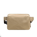 Шкіряна жіноча поясна сумка Dropbag Mini світло-бежева Blanknote BN-BAG-6-light-beige - Фотографія № 106