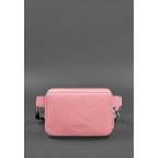 Рожева шкіряна сумка на пояс Blancnote BN-BAG-6-PINK-PEACH - Фотографія № 100