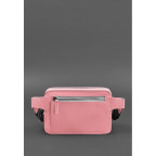 Рожева шкіряна сумка на пояс Blancnote BN-BAG-6-PINK-PEACH - Фотографія № 102