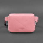 Рожева шкіряна сумка на пояс Blancnote BN-BAG-6-PINK-PEACH - Фотографія № 105