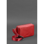 Шкіряна сумка жіноча Dropbag Mini червона Blancnote BN-BAG-6-red - Фотографія № 102