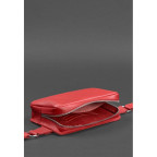 Шкіряна сумка жіноча Dropbag Mini червона Blancnote BN-BAG-6-red - Фотографія № 105