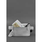 Сіра шкіряна сумка на пояс Blancnote BN-BAG-6-SHADOW - Фотографія № 104