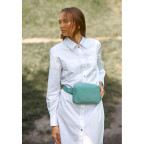 Бірюзова шкіряна сумка на пояс Blancnote BN-BAG-6-TIFFANY - Фотографія № 100