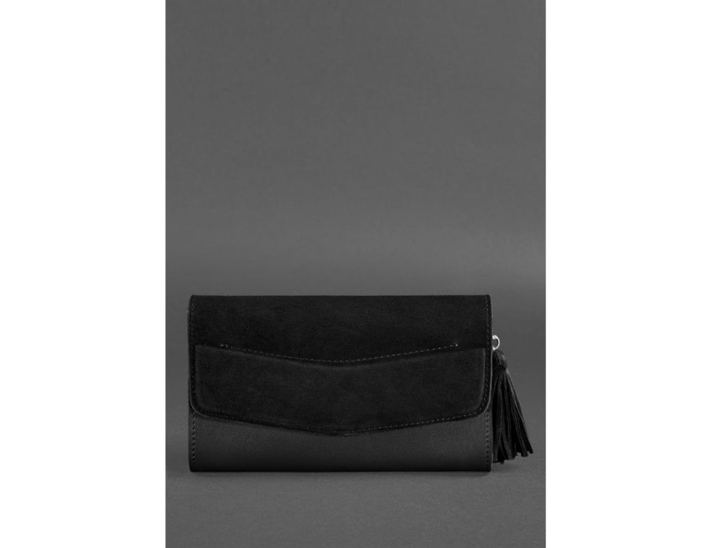 Жіночий клатч Еліс blanknote BN-BAG-7-g-velur - Фотографія № 2