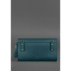 Шкіряний клатч Еліс blanknote BN-BAG-7-malachite смарагд - Фотографія № 103