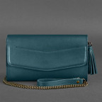 Шкіряний клатч Еліс blanknote BN-BAG-7-malachite смарагд - Фотографія № 109