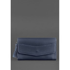 Шкіряний клатч Еліс blanknote BN-BAG-7-navy-blue темно-синій - Фотографія № 101