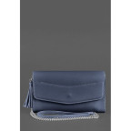Шкіряний клатч Еліс blanknote BN-BAG-7-navy-blue темно-синій - Фотографія № 102