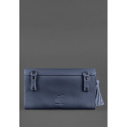 Шкіряний клатч Еліс blanknote BN-BAG-7-navy-blue темно-синій - Фотографія № 103