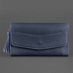 Шкіряний клатч Еліс blanknote BN-BAG-7-navy-blue темно-синій - Фотографія № 109