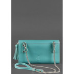 Шкіряний клатч Еліс Тіффані blanknote BN-BAG-7-tiffany бірюза - Фотографія № 103