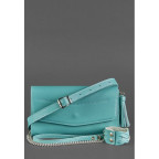 Шкіряний клатч Еліс Тіффані blanknote BN-BAG-7-tiffany бірюза - Фотографія № 104