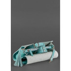 Шкіряний клатч Еліс Тіффані blanknote BN-BAG-7-tiffany бірюза - Фотографія № 105