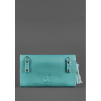 Шкіряний клатч Еліс Тіффані blanknote BN-BAG-7-tiffany бірюза - Фотографія № 106