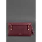 Шкіряна жіноча сумка Еліс бордова crazy horse blanknote BN-BAG-7-vin-kr - Фотографія № 105