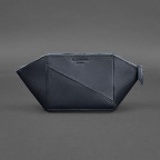 Жіноча шкіряна косметичка Краст темно-синя Blanknote BN-CB-2-navy-blue - Фотографія № 105