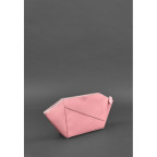 Жіноча рожева шкіряна косметичка Краст Blanknote BN-CB-2-pink-peach - Фотографія № 101