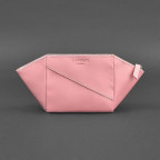 Жіноча рожева шкіряна косметичка Краст Blanknote BN-CB-2-pink-peach - Фотографія № 105