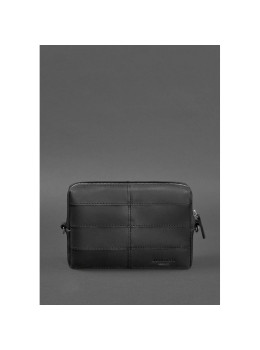 Шкіряна косметичка-несесер 3.1 Чорна Crazy Horse Blanknote BN-CB-3-1-g-kr