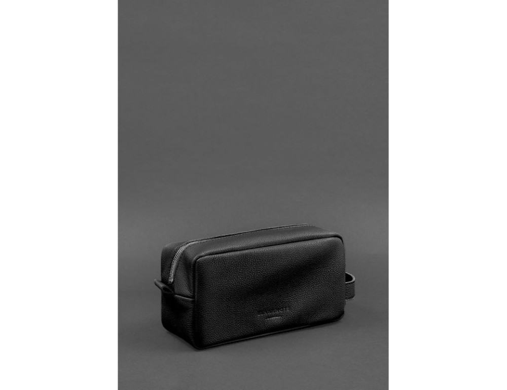 Чорний шкіряний несесер Blancnote BN-CB-6-ONYX - Фотографія № 3