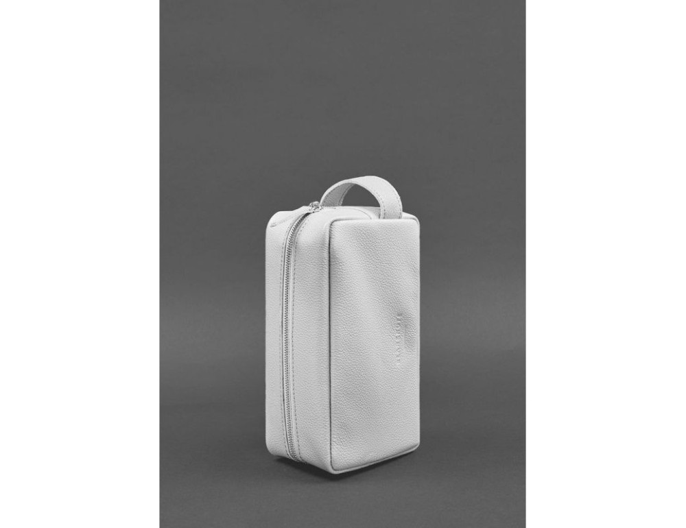 Білий шкіряний несесер Blancnote BN-CB-6-white - Фотографія № 4