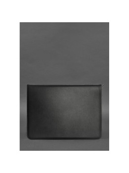 Чёрная кожаная папка под документы А4 Blancnote BN-DC-2-G
