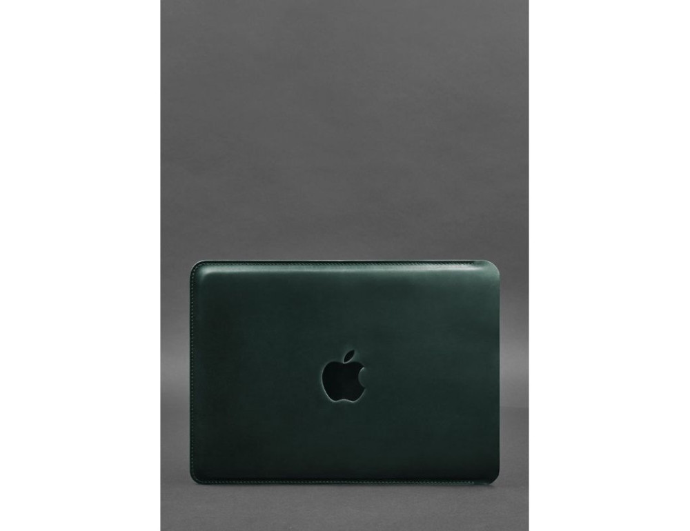 Кожаный чехол для MacBook Pro 14'' Зеленый BN-GC-19-iz - Фото № 1 Кожаный чехол для MacBook Pro 14'' Зеленый BN-GC-19-iz - Фото № 1
