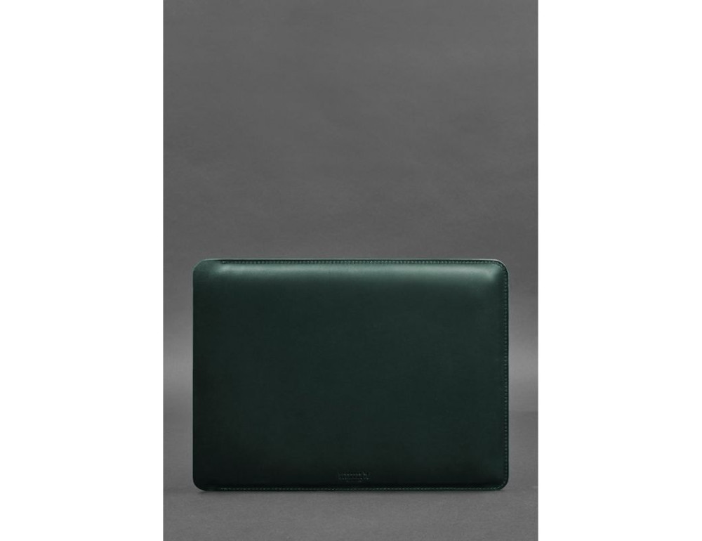 Кожаный чехол для MacBook Pro 14'' Зеленый BN-GC-19-iz - Фото № 2