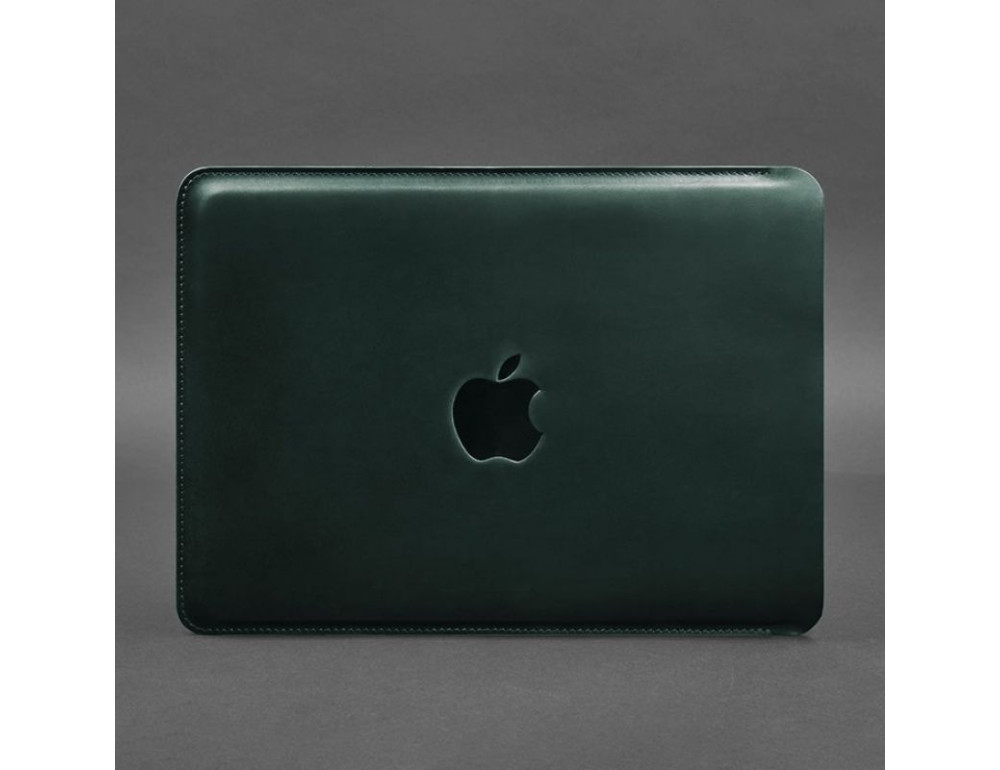 Кожаный чехол для MacBook Pro 14'' Зеленый BN-GC-19-iz - Фото № 3