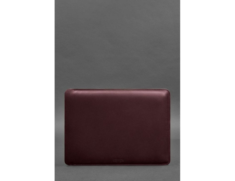 Кожаный чехол для MacBook Pro 14'' Бордовый BN-GC-19-vin-kr - Фото № 2