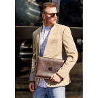 Кожаный чехол для MacBook Air/Pro 13'' Темно-коричневый Blancnote BN-GC-7-o - Фото № 103