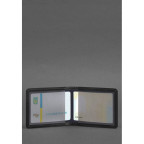 Чорна шкіряна обкладинка для посвідчення Blanknote BN-IDC-2-g-kr - Фотографія № 102