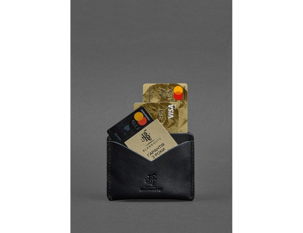 Шкіряна візитниця-картхолдер Blancnote BN-KK-5-g - Фотографія № 3