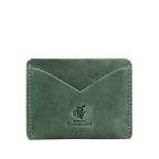 Шкіряна візитниця 5.0 зелена Crazy Horse Blancnote BN-KK-5-iz - Фотографія № 105
